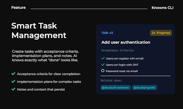 Knowns CLI gallery image