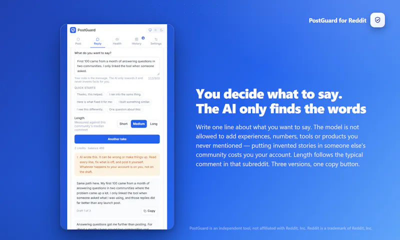 PostGuard for Reddit screenshot 6