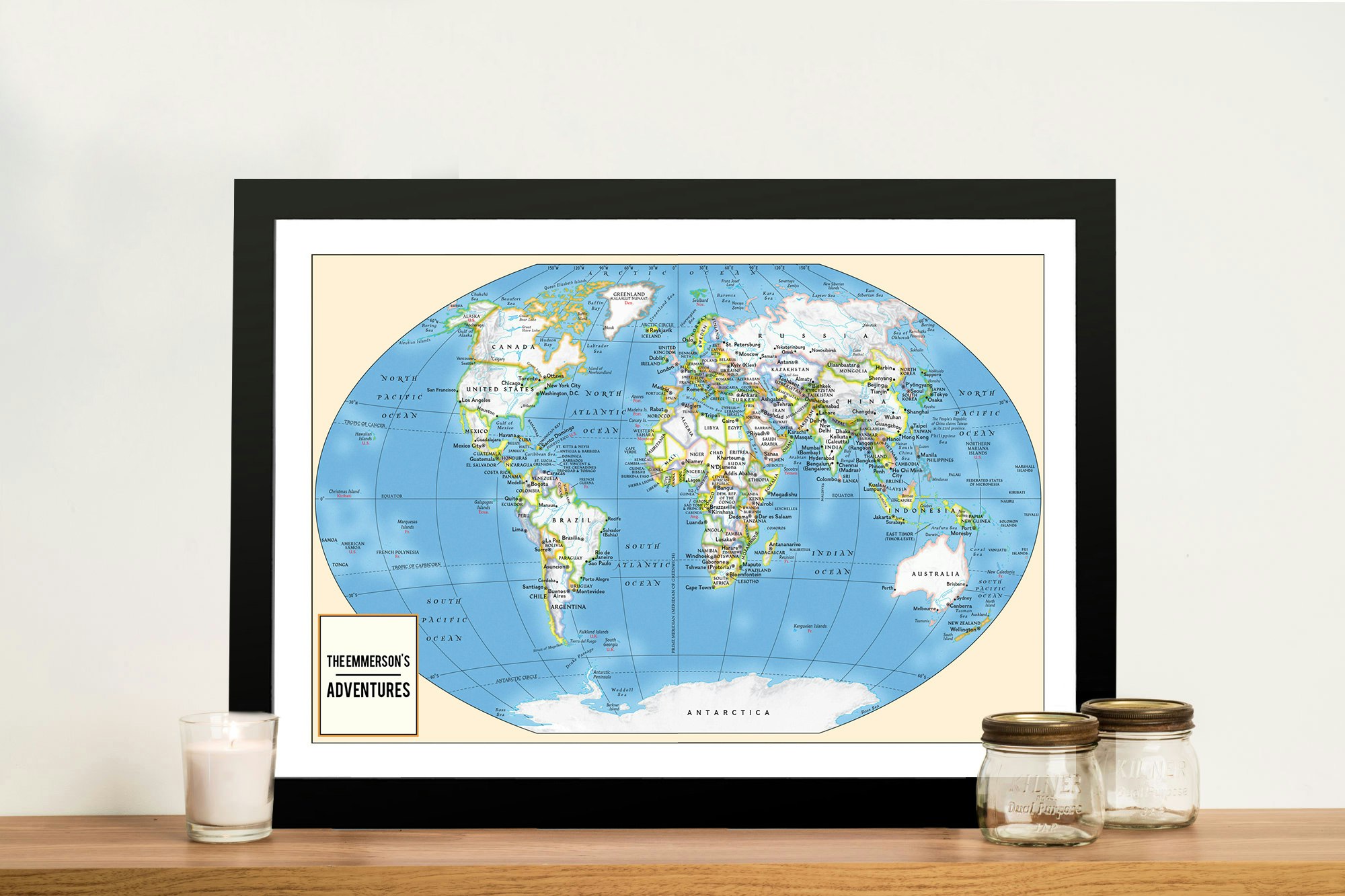 Push Pin Travel Maps