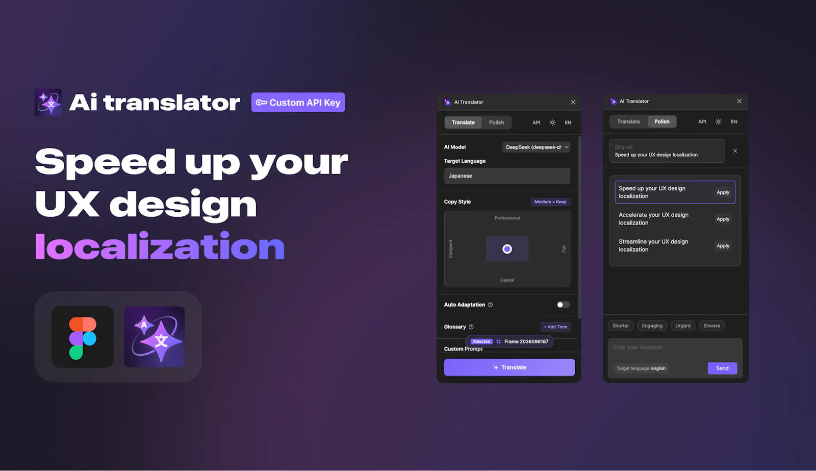 AI-translator For Figma screenshot 2
