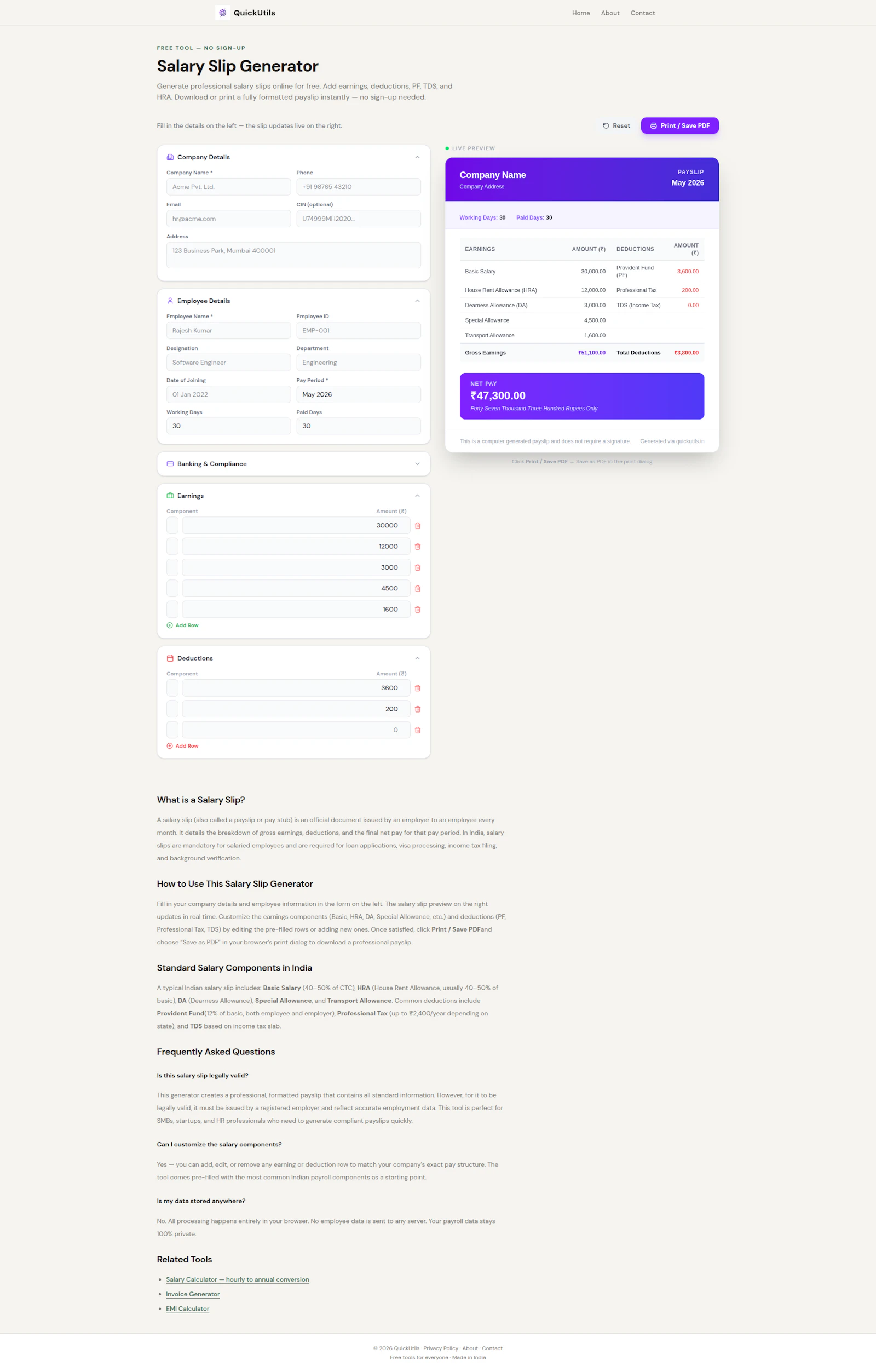 QuickUtils screenshot 3