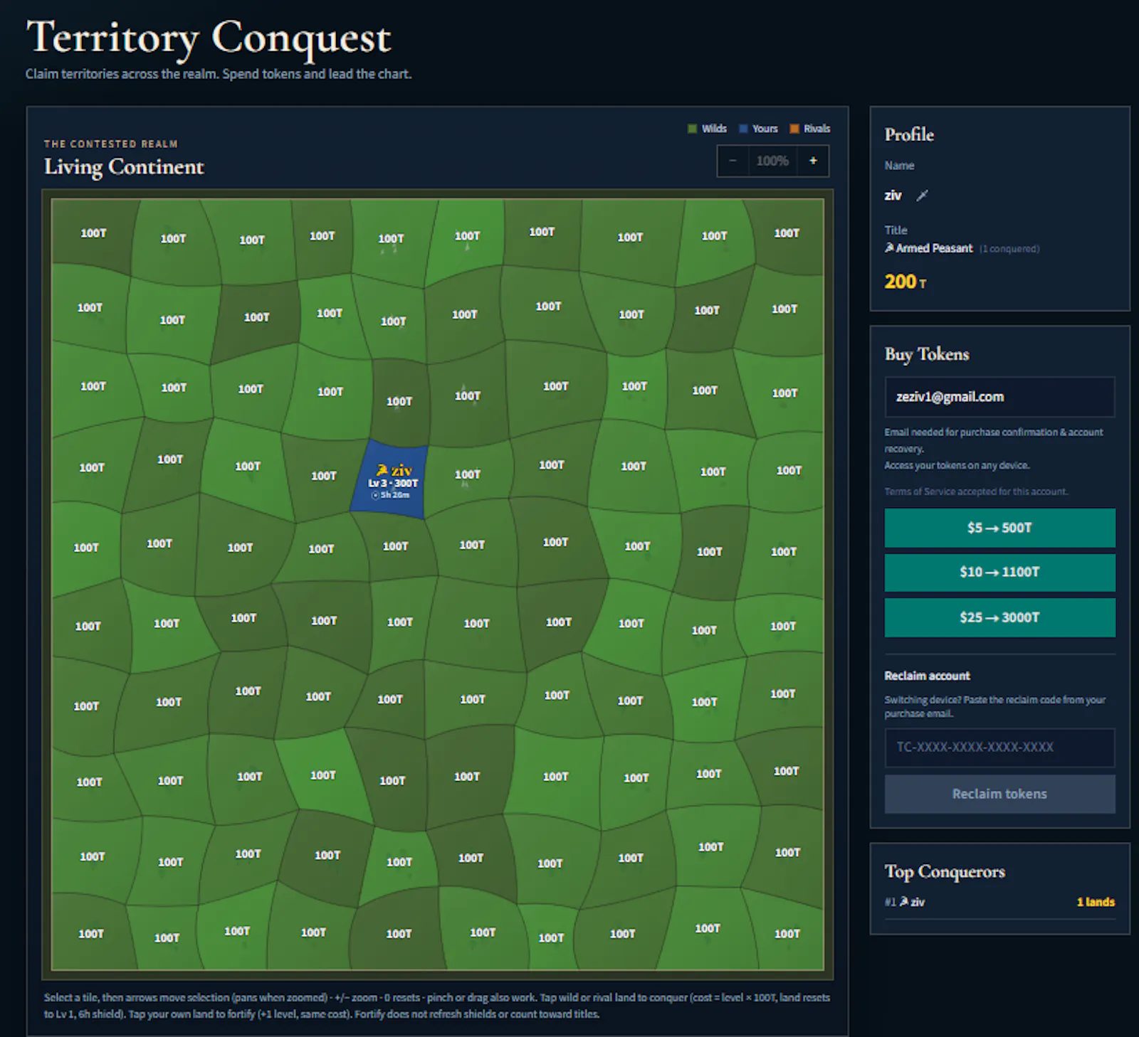 Territory Conquest screenshot 1