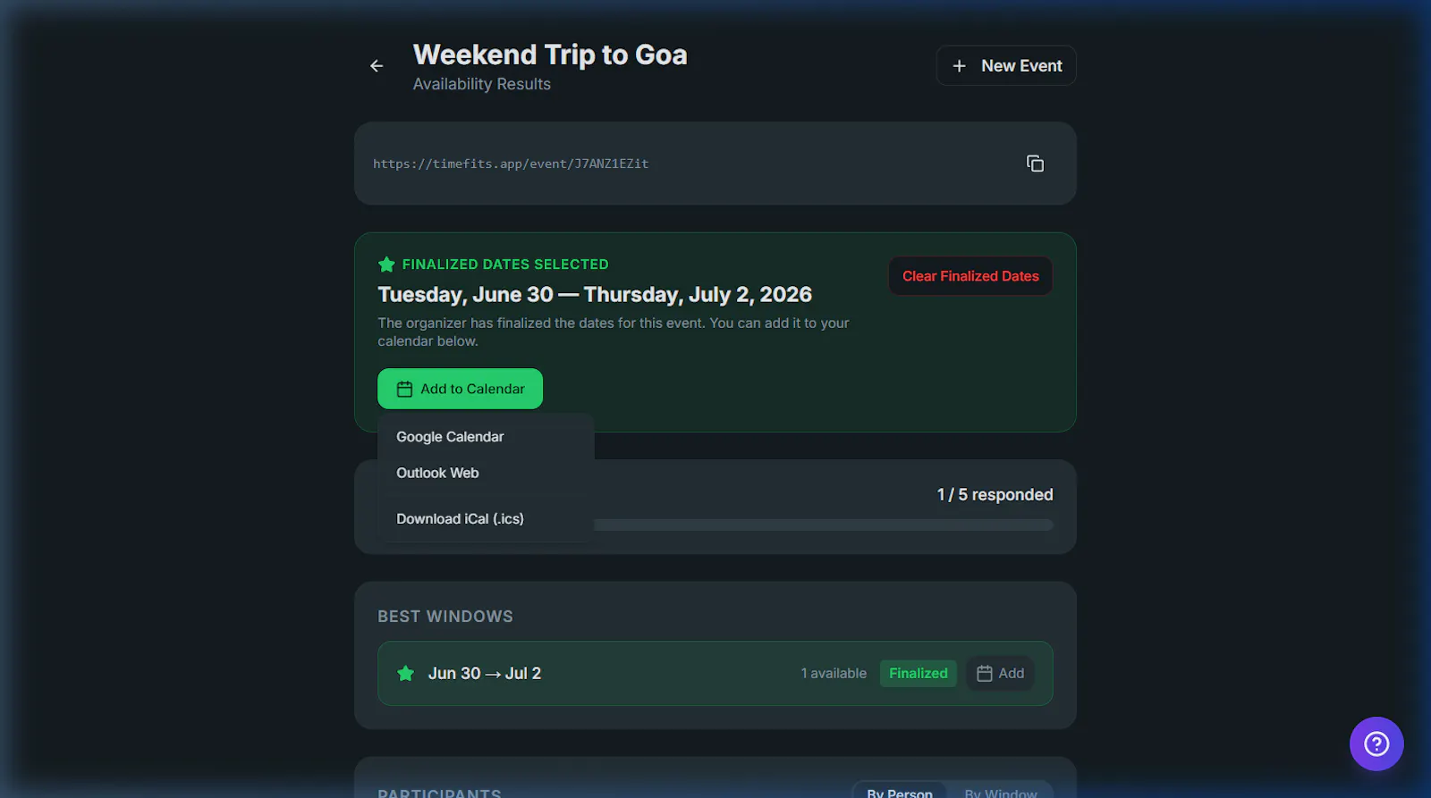TimeFits screenshot 3