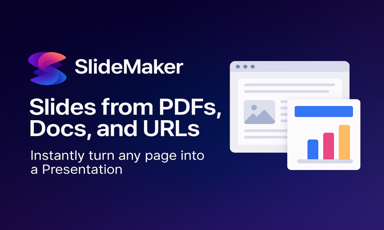 SlideMaker.app - Screenshot 3 showing product features and functionality