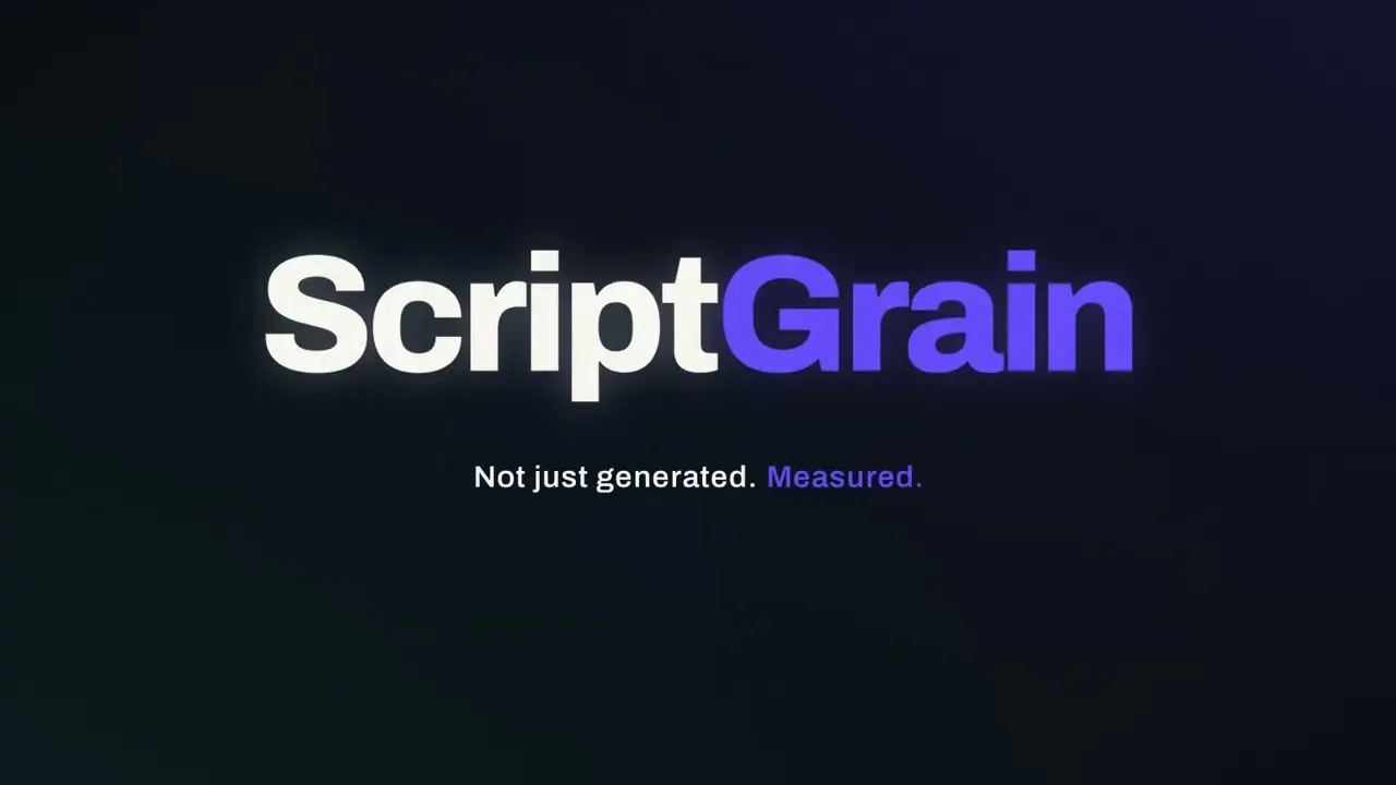 ScriptGrain - Write like you, at scale gallery image