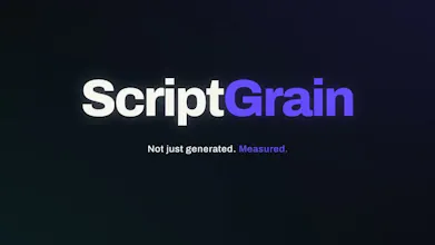 ScriptGrain - Write like you, at scale gallery image