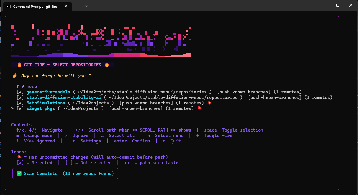 git-fire gallery image