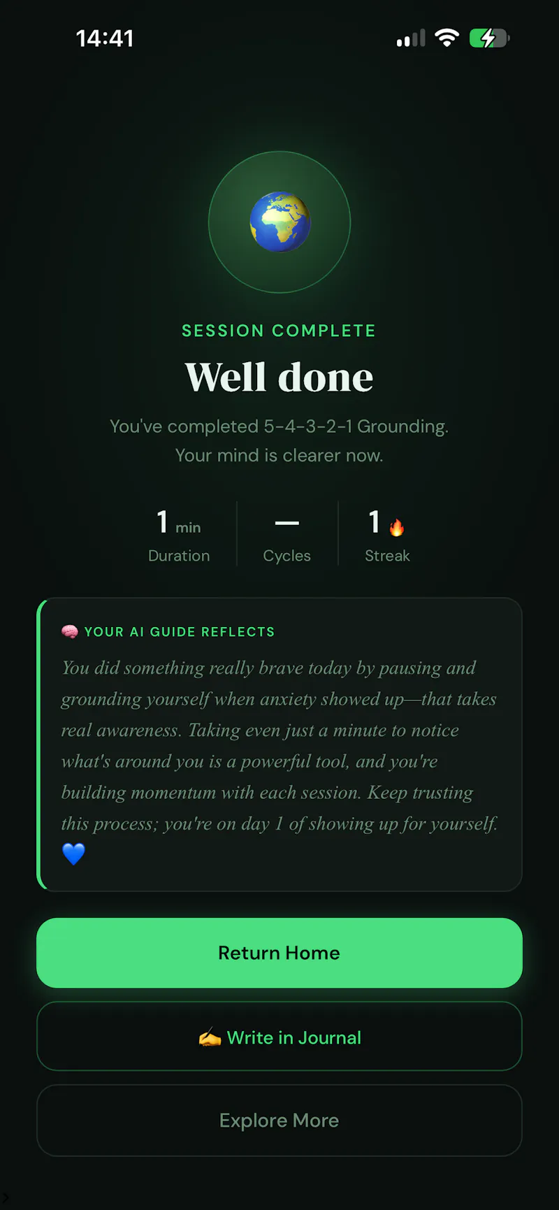 MindReset AI screenshot 5