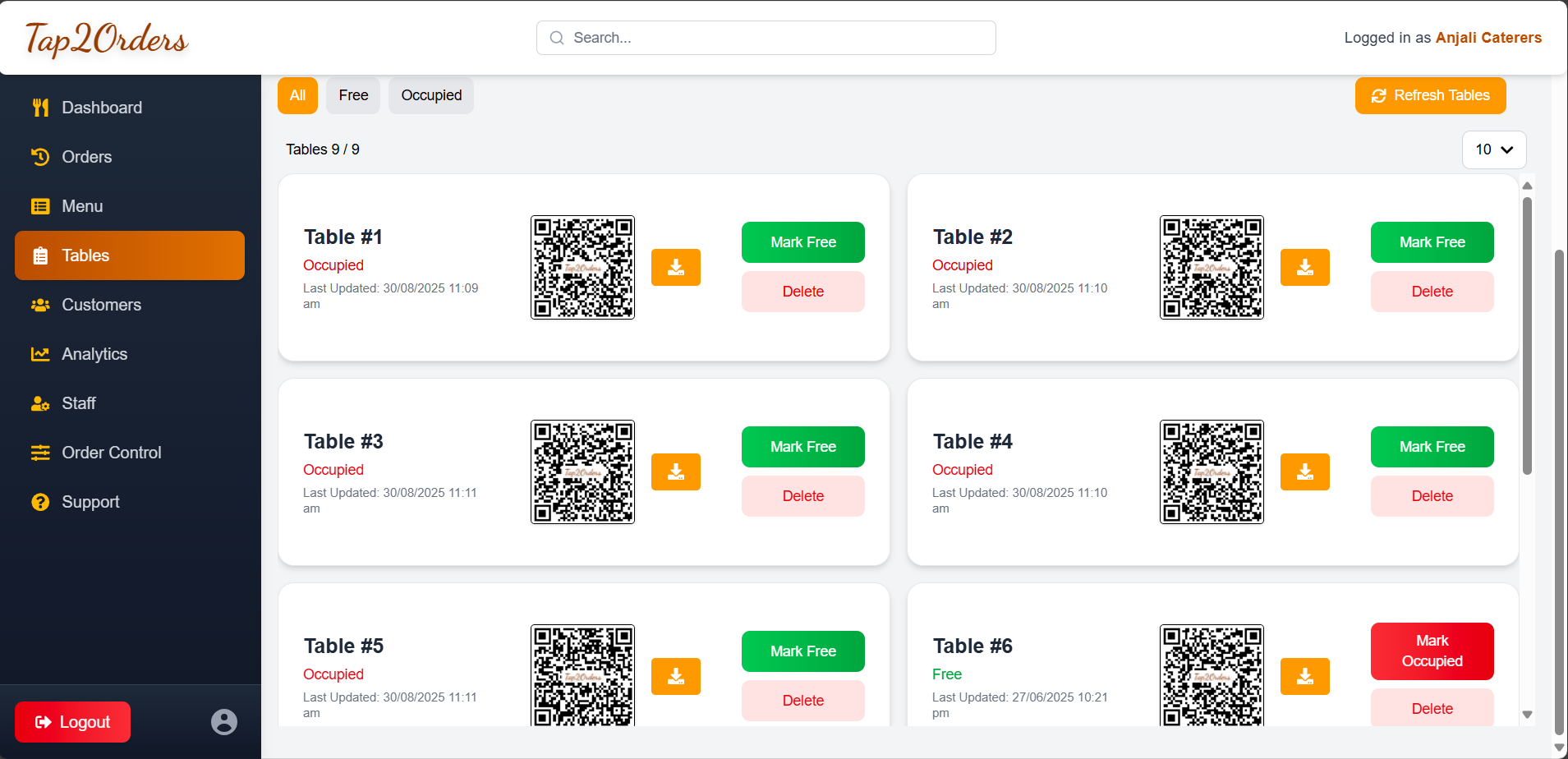 Média Commande TAP2 - Votre menu numérique et la solution de commande 10
