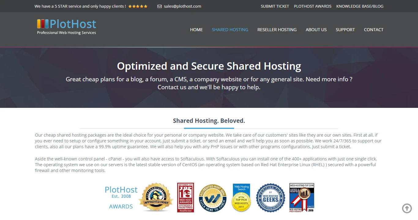 Shared Hosting