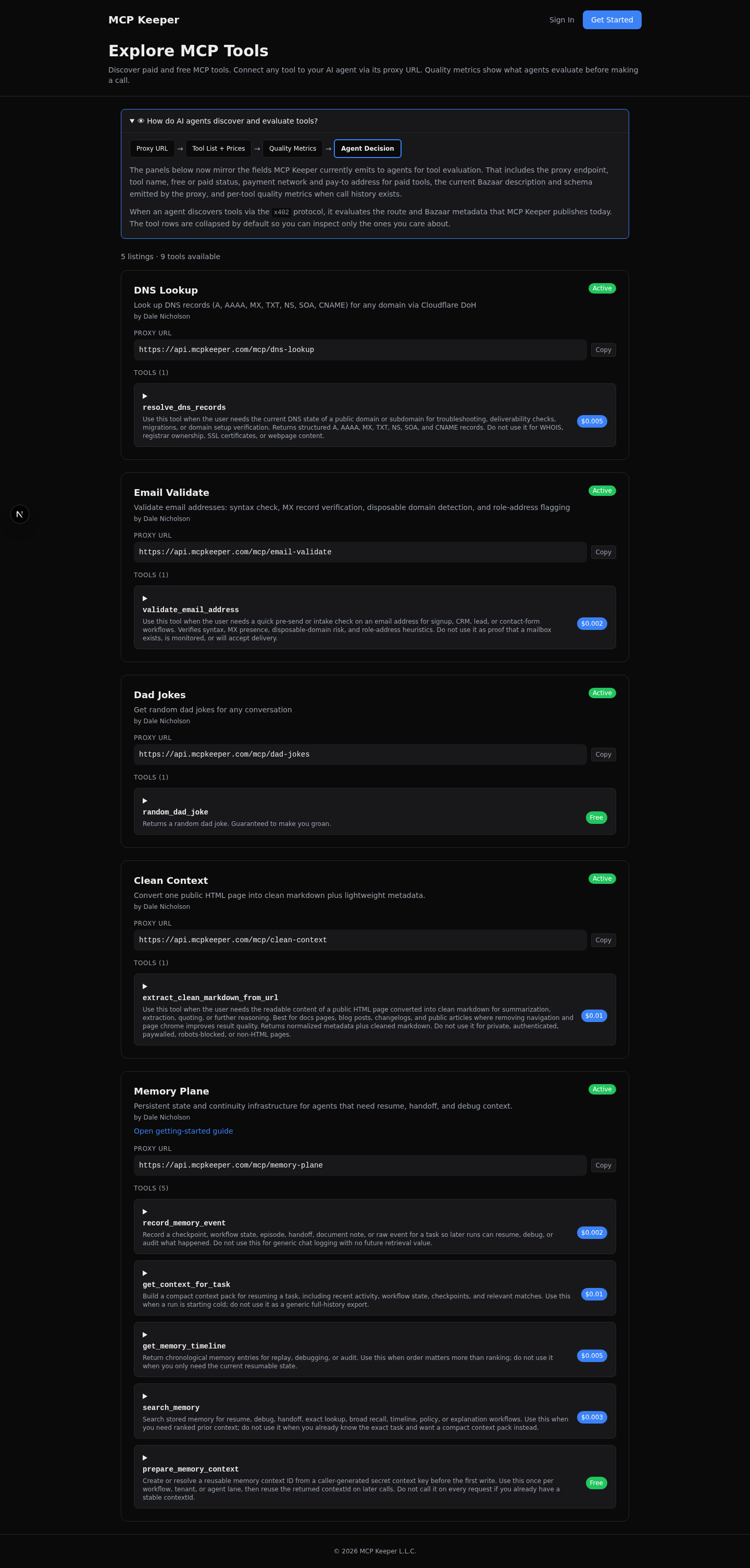 MCP Keeper gallery image