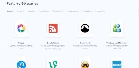 Product Graveyard gallery image