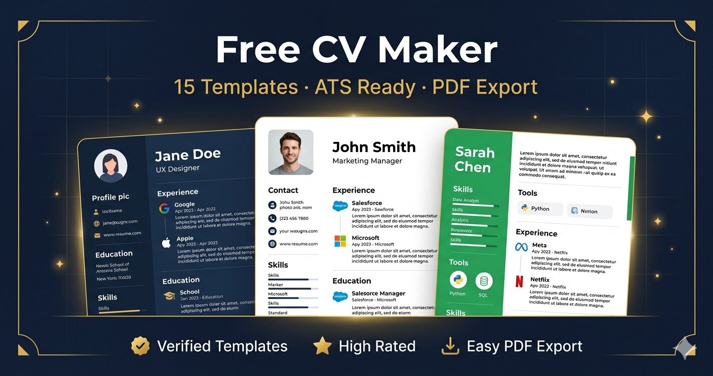 Free Professional CV Maker gallery image