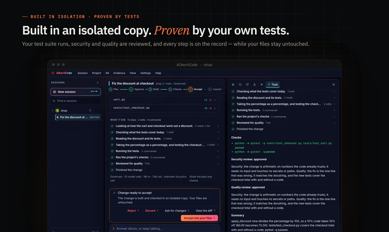 AlbertCode SWE gallery image