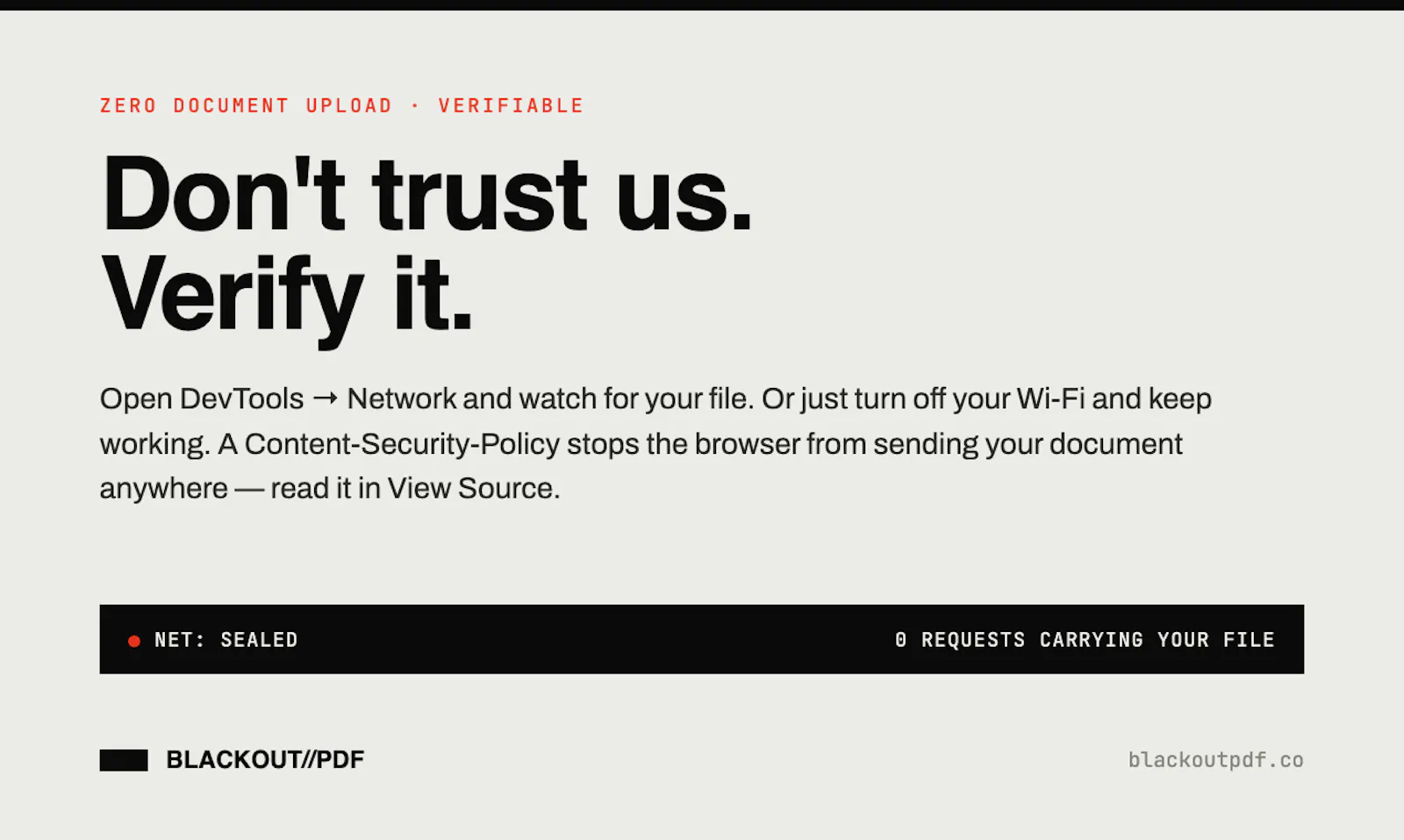 BlackoutPDF screenshot 2
