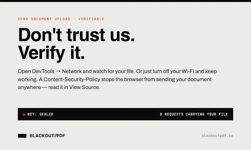 BlackoutPDF screenshot 2