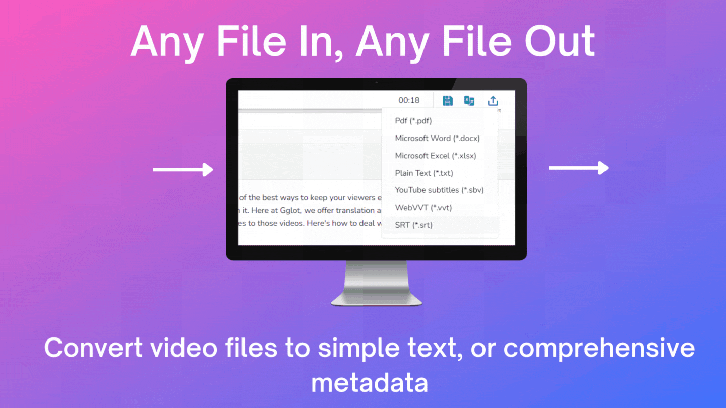 Godem - One-stop-shop voor alle videotranslatie en transcriptie media 5