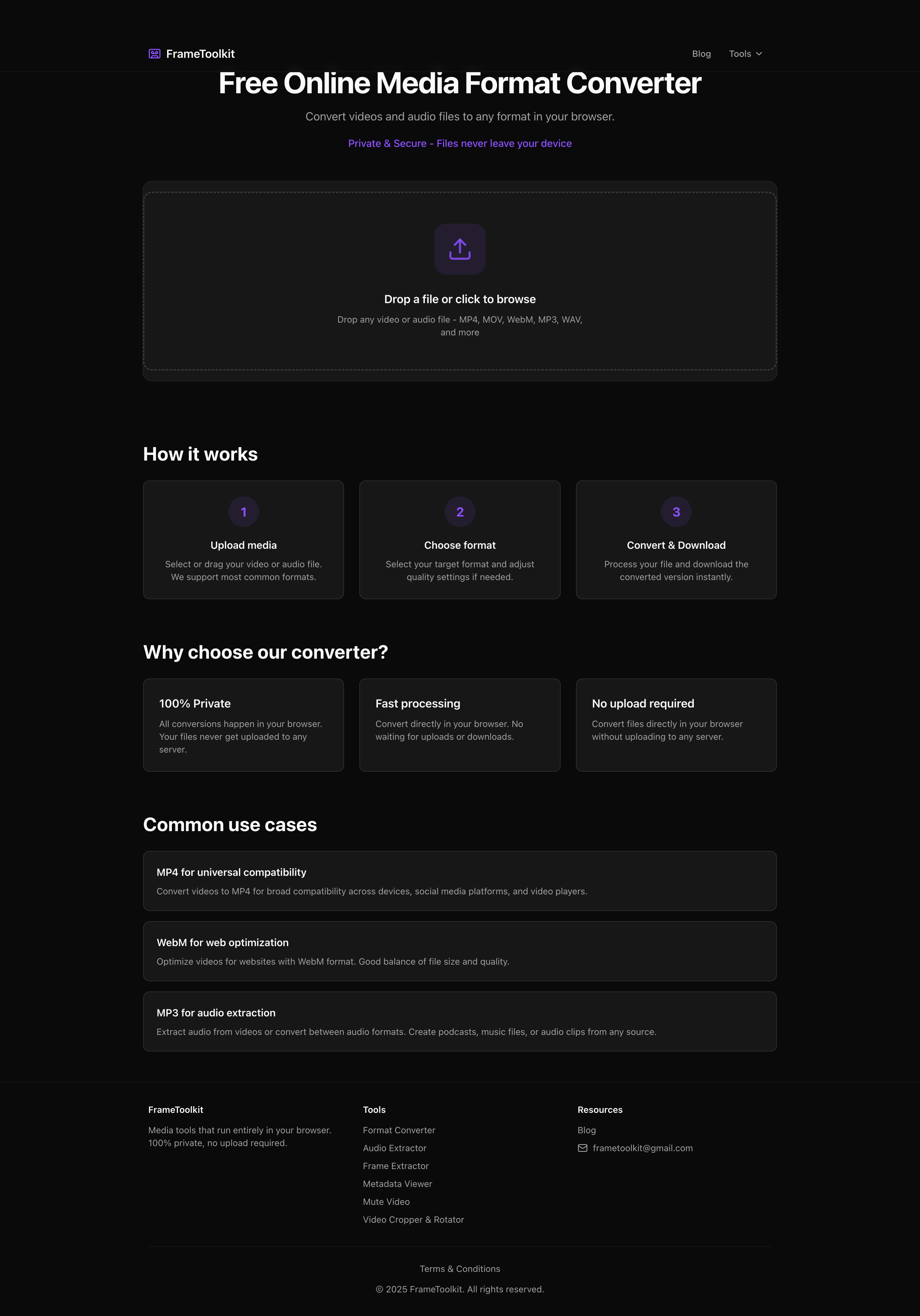 FrameToolkit - Screenshot 2 showing product features and functionality
