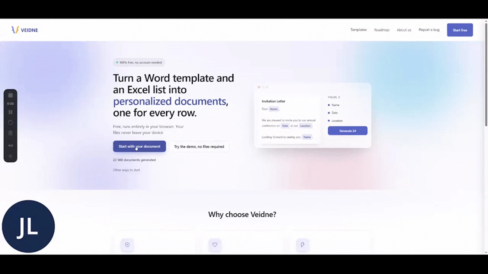 Veidne screenshot 1 (video preview)