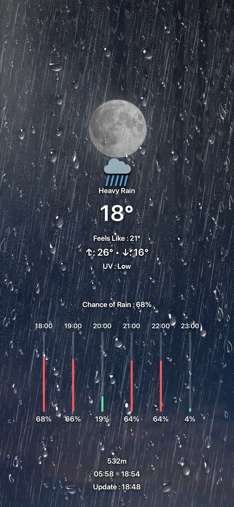 ODODOCK - Weatehr Wallpapers screenshot 5