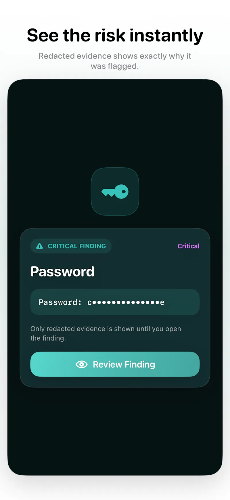 SecretScan screenshot 1