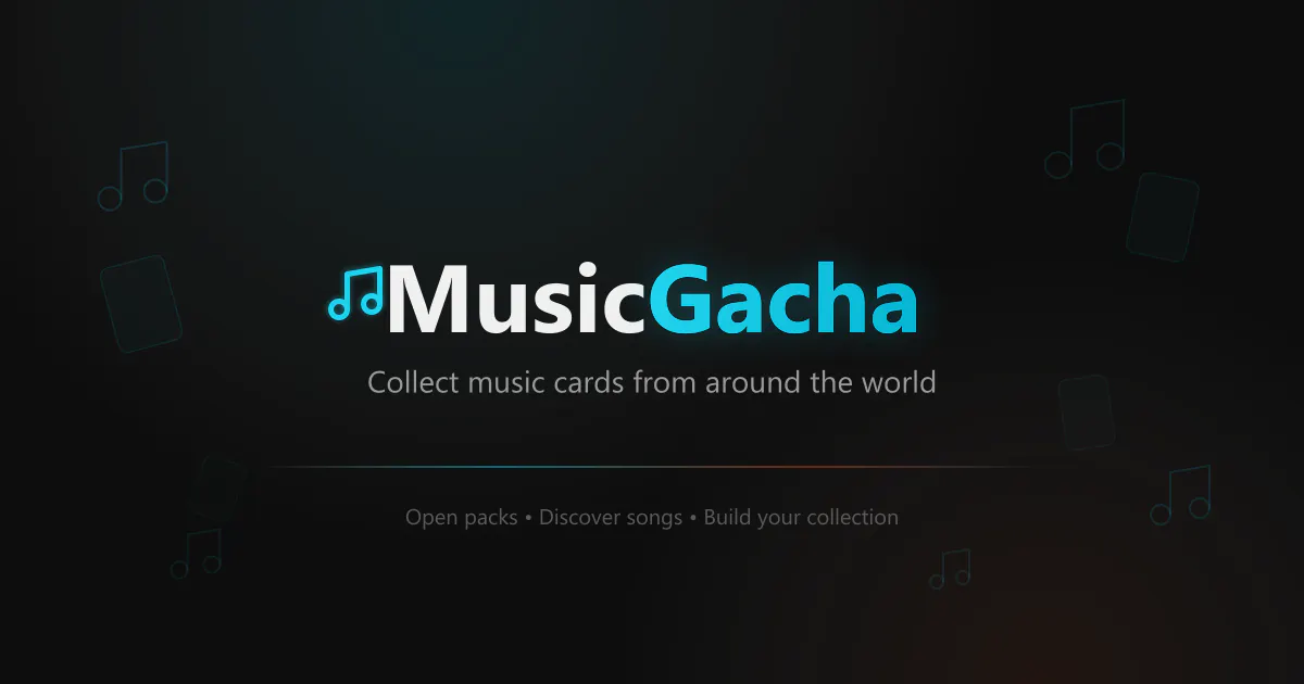Banner del producto MusicGacha