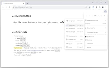 New Tab Notes gallery image