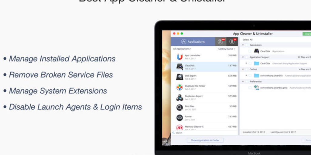 Compare app cleaner and uninstaller for mac
