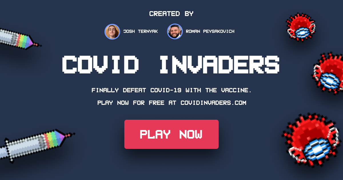 CovidInvaders - Vaccine the Virus