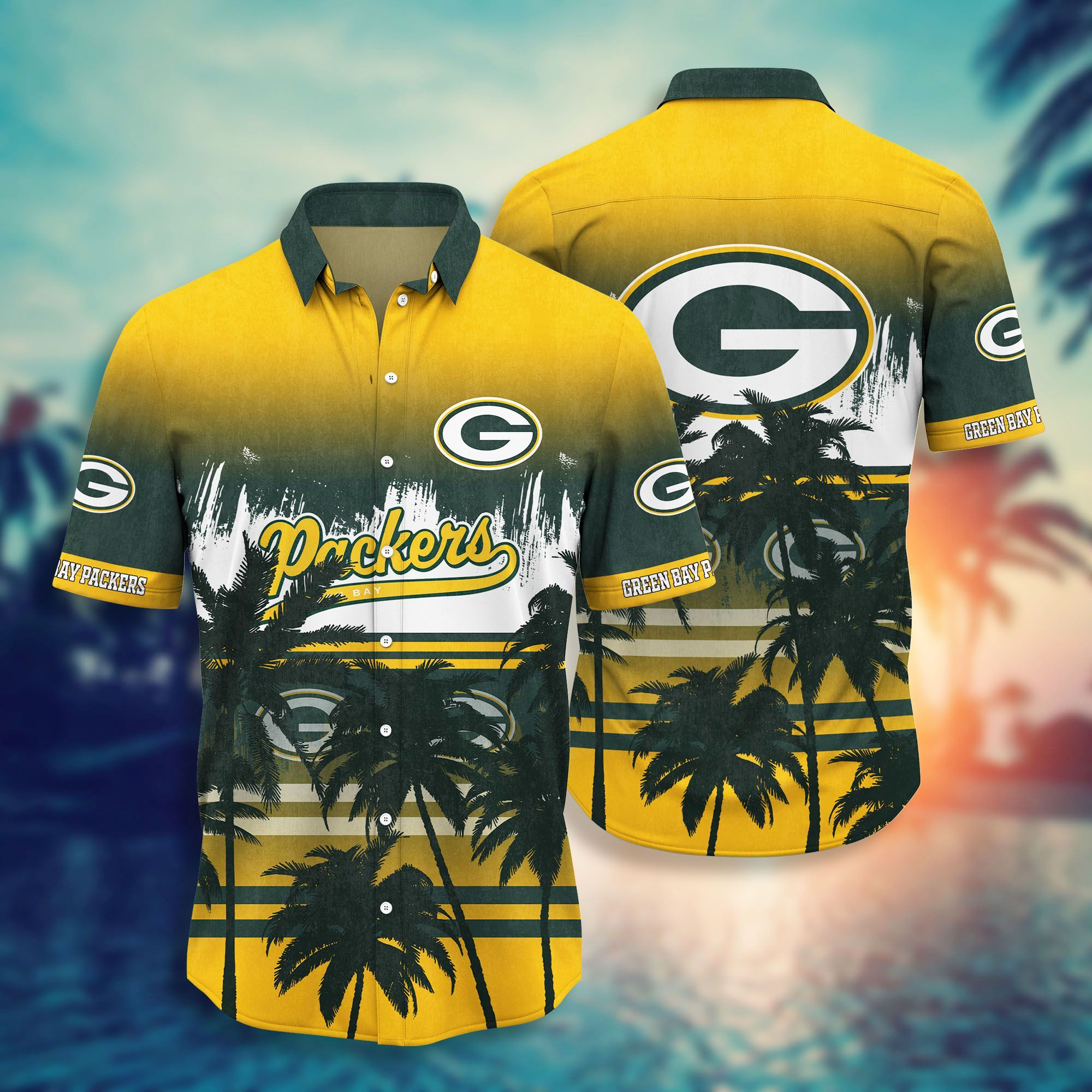 Packers Hawaiian shirt gallery image