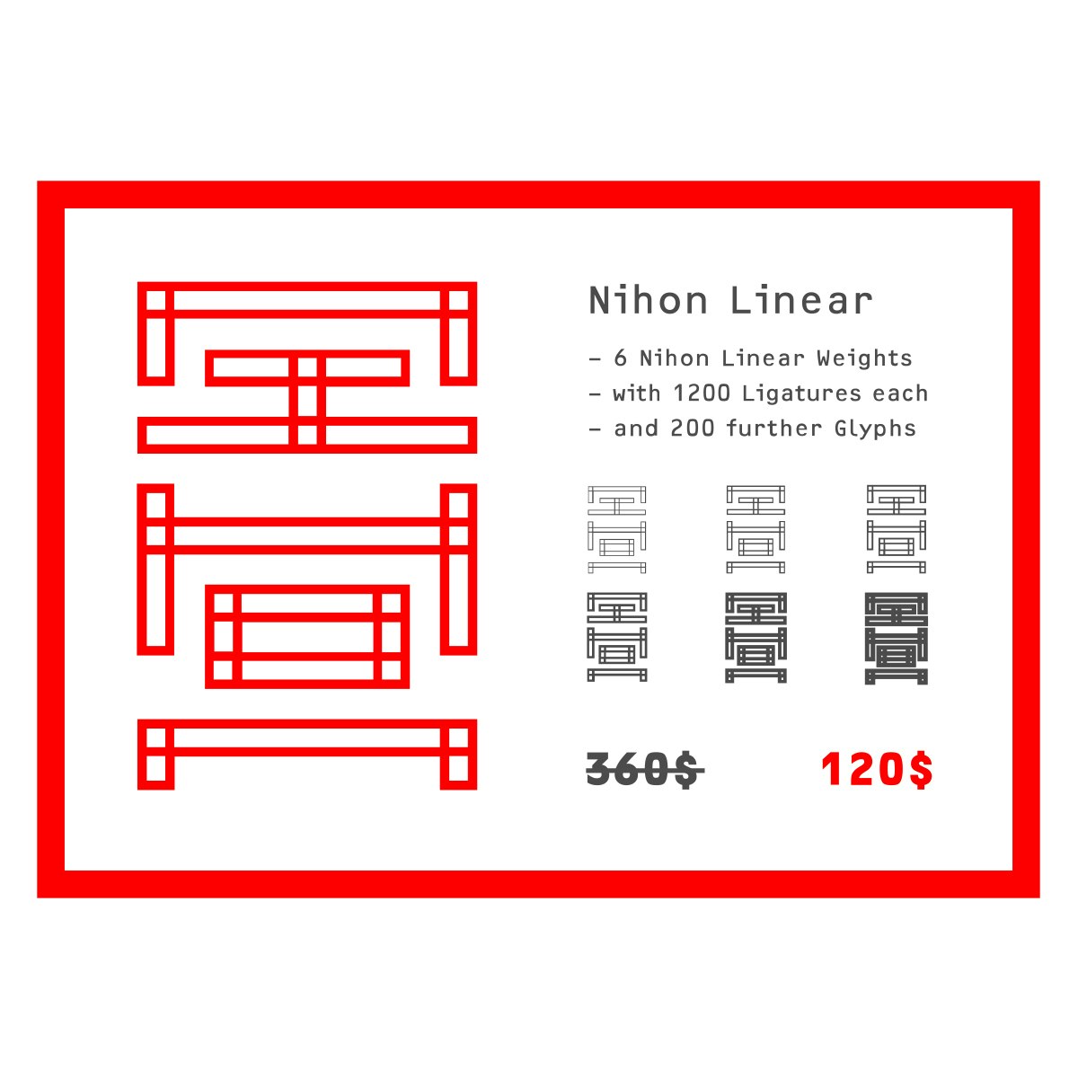 Nihon Font gallery image