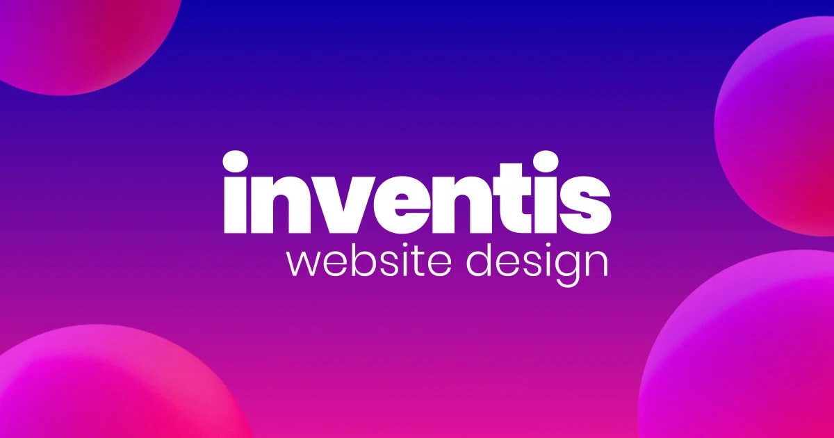 Inventis Website Design - Main product screenshot demonstrating key features and user interface