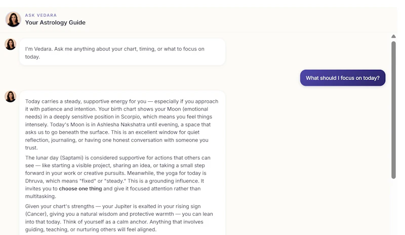 Vedara screenshot 6
