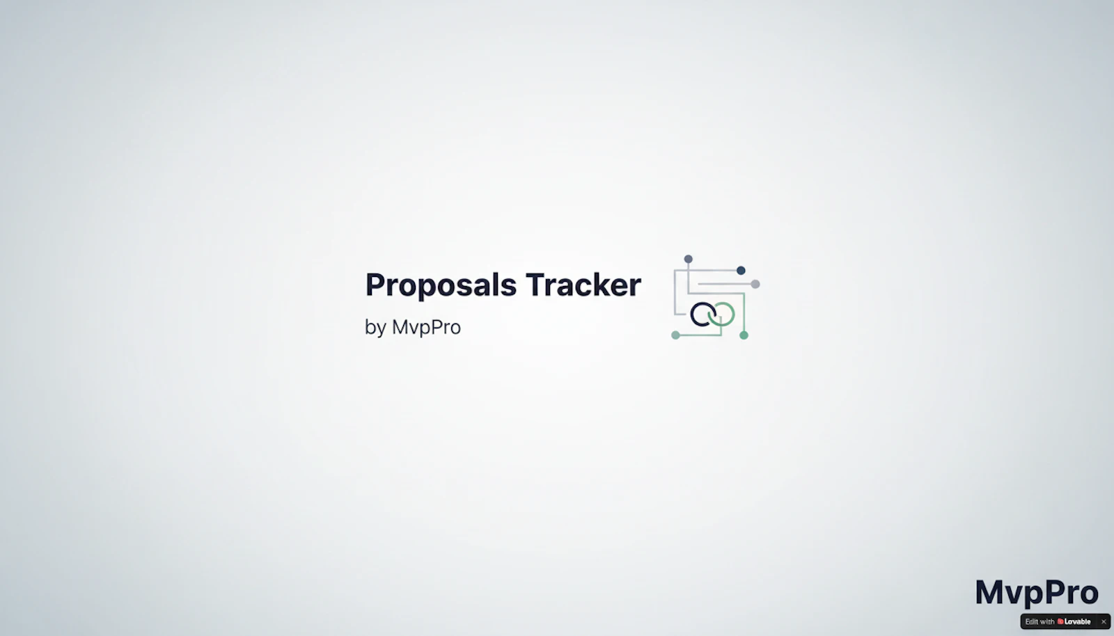 Proposal Tracker by MvpPro screenshot 1