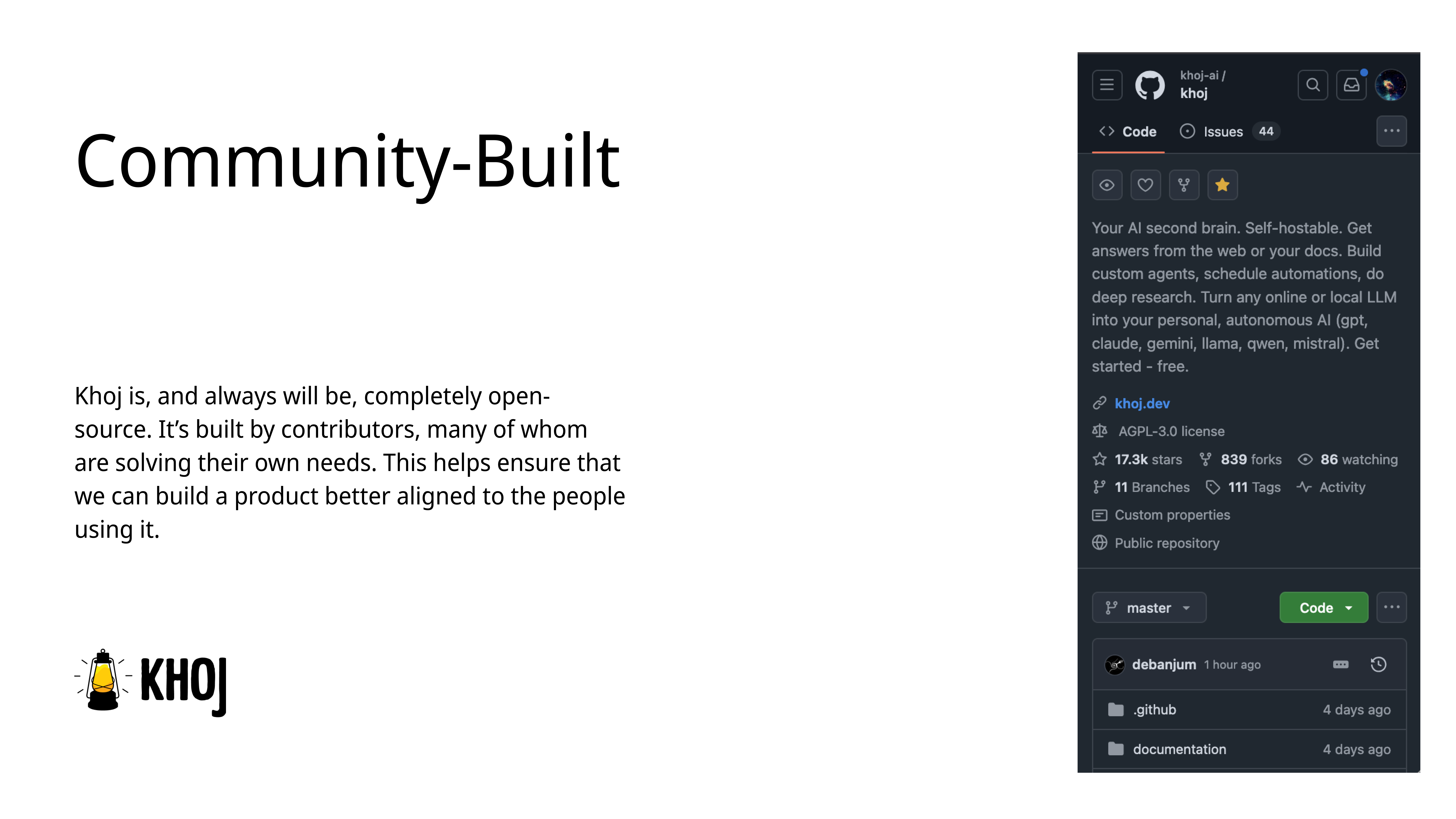 Khoj AI gallery image