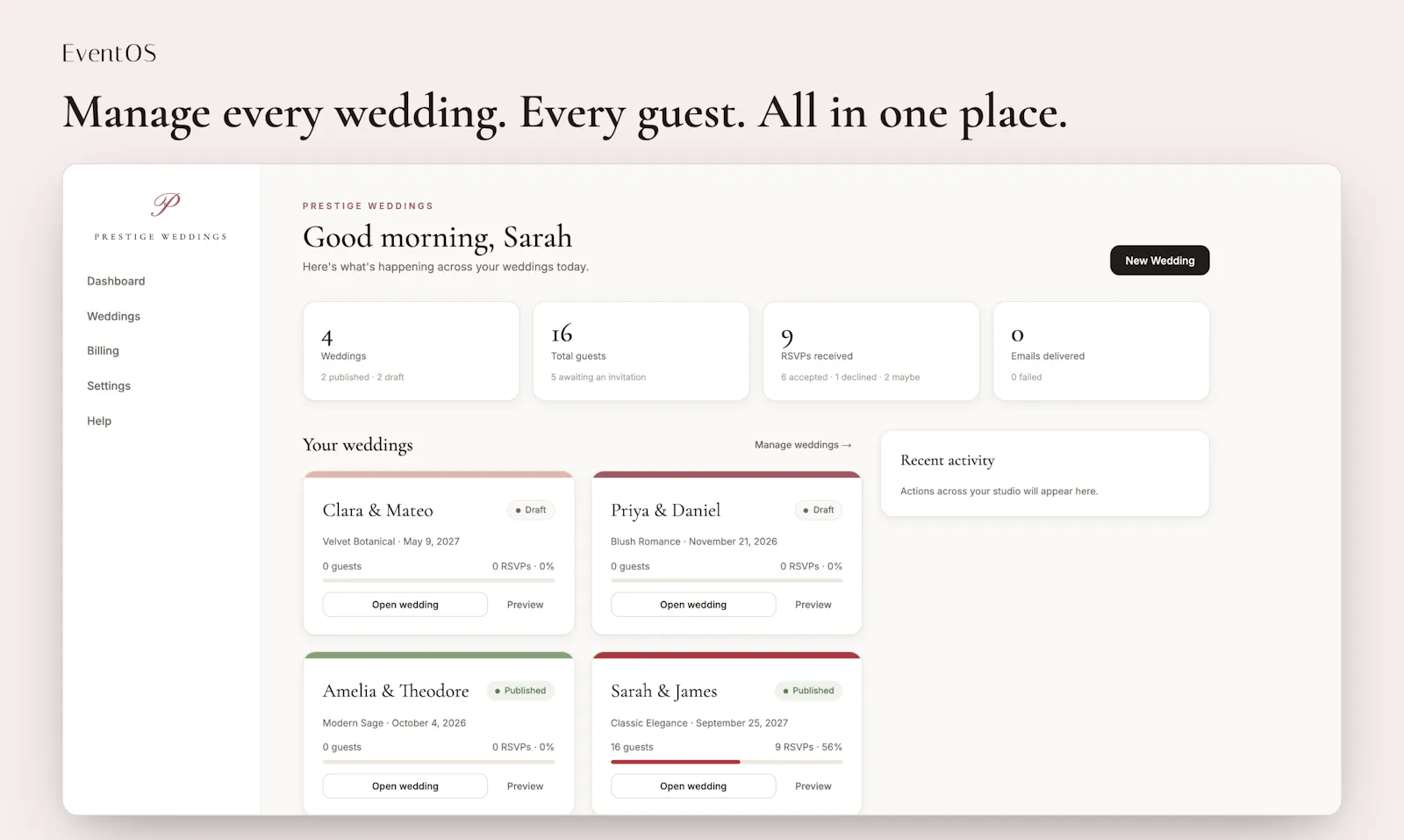 EventOS  screenshot 2