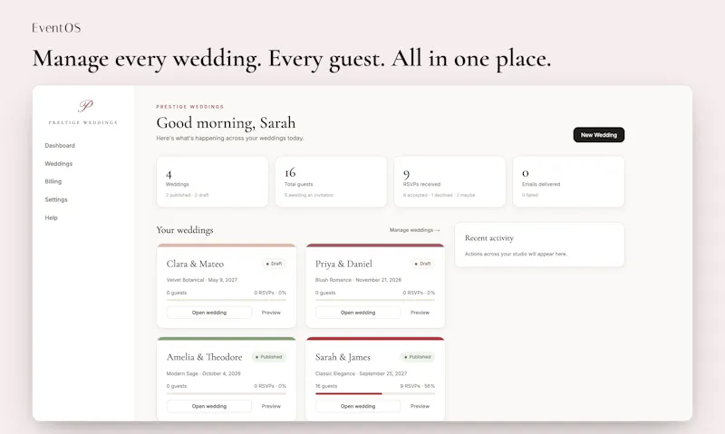 EventOS  screenshot 2