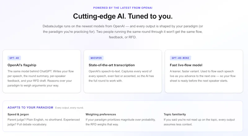 Debate Judge AI screenshot 4