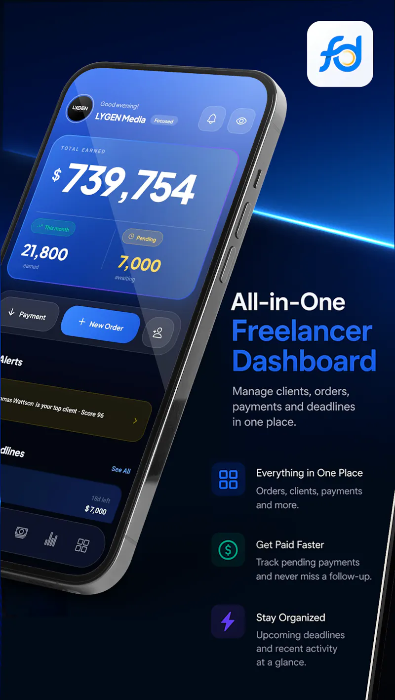 FreelanceDesk : Invoice Maker screenshot 2