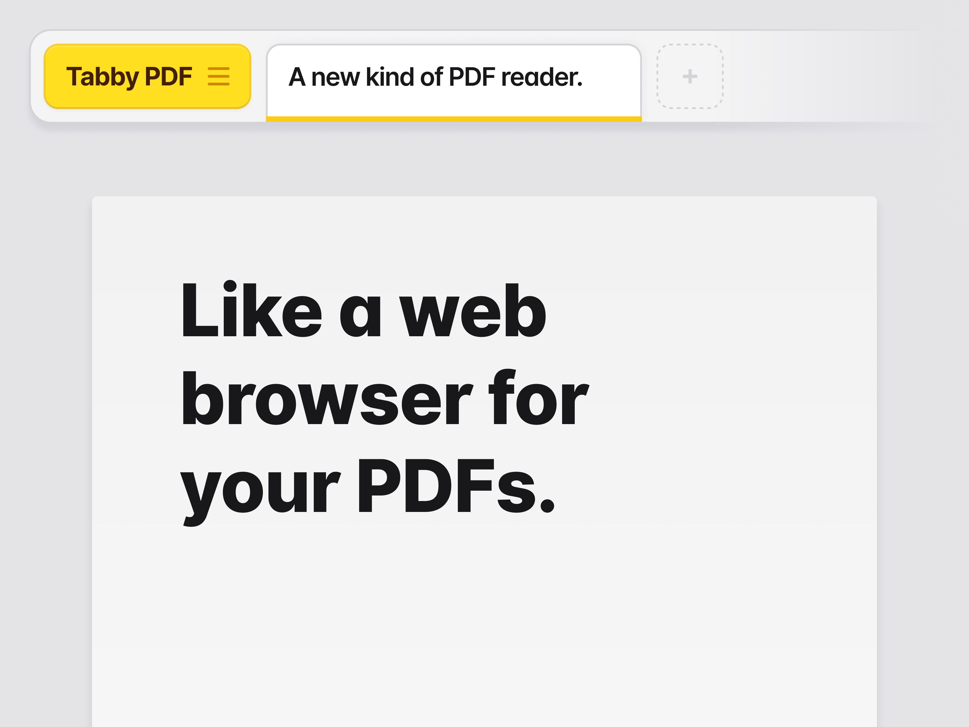 Tabby PDF gallery image