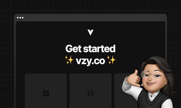 Launch your business into the digital world effortlessly with Vzy AI.
