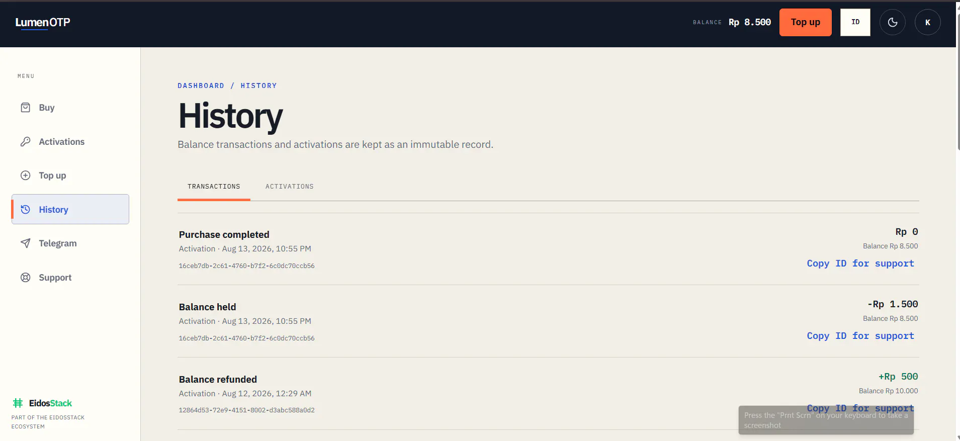 LumenOTP gallery image