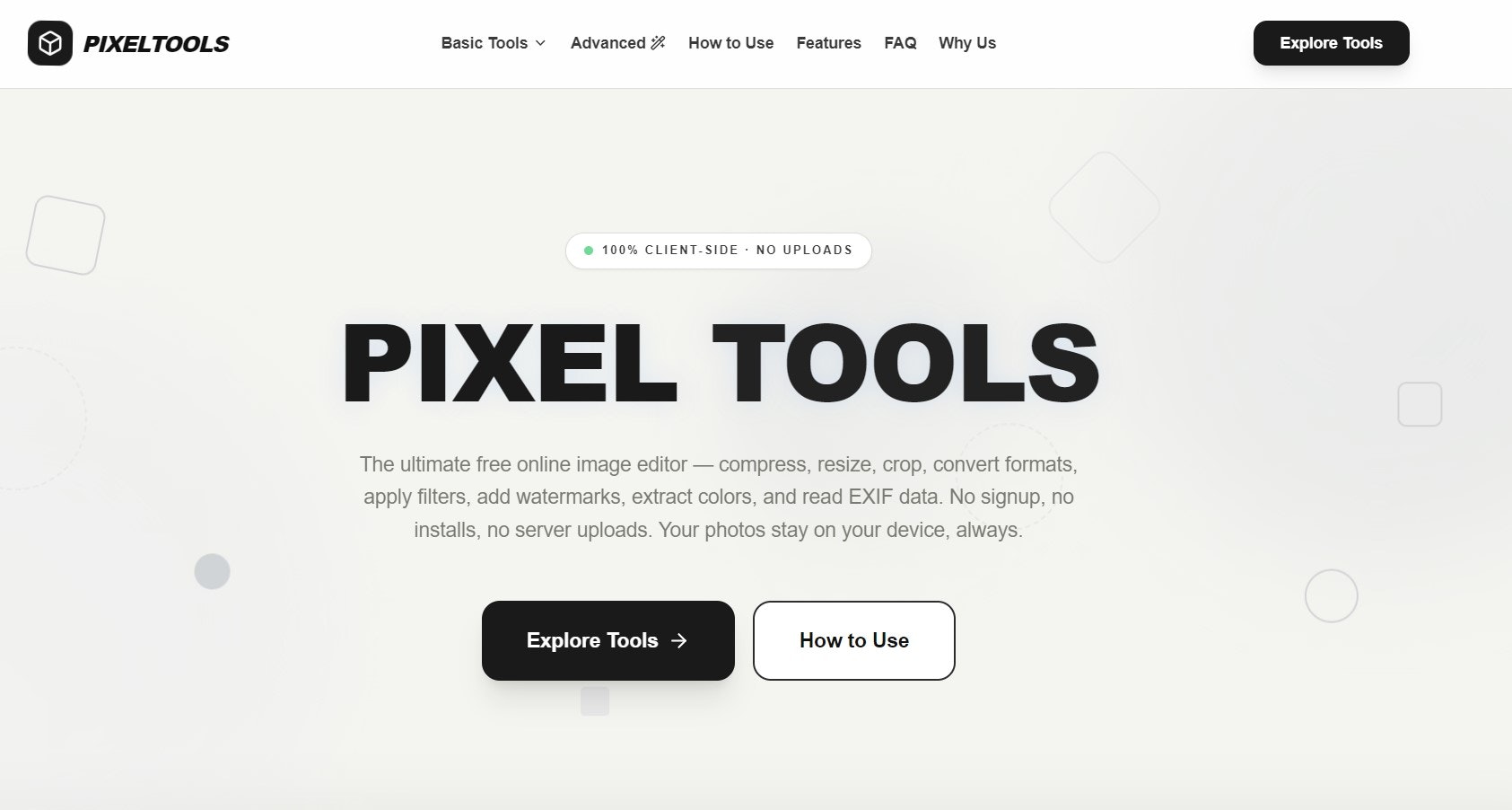 PixelTools7 – Free Online Image Toolkit gallery image
