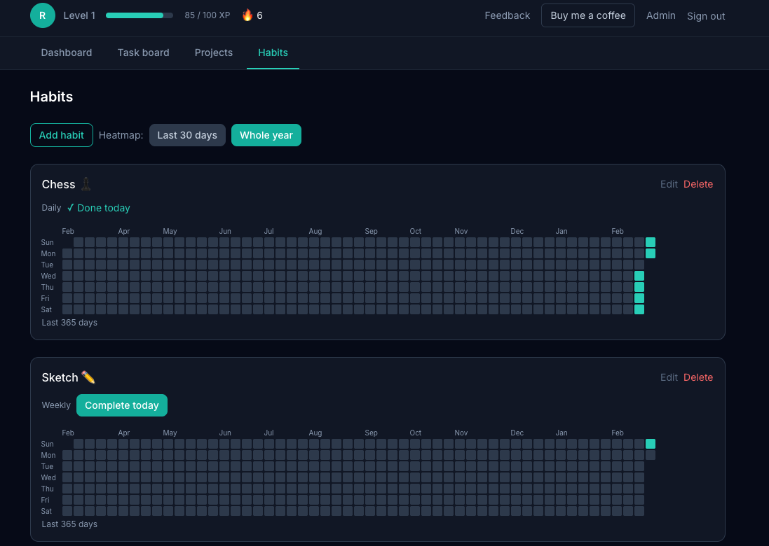 LifeOS - Screenshot 2 showing product features and functionality