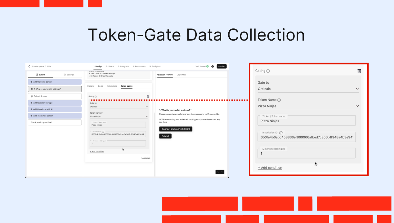 startuptile BlockSurvey-Token-gated forms & surveys