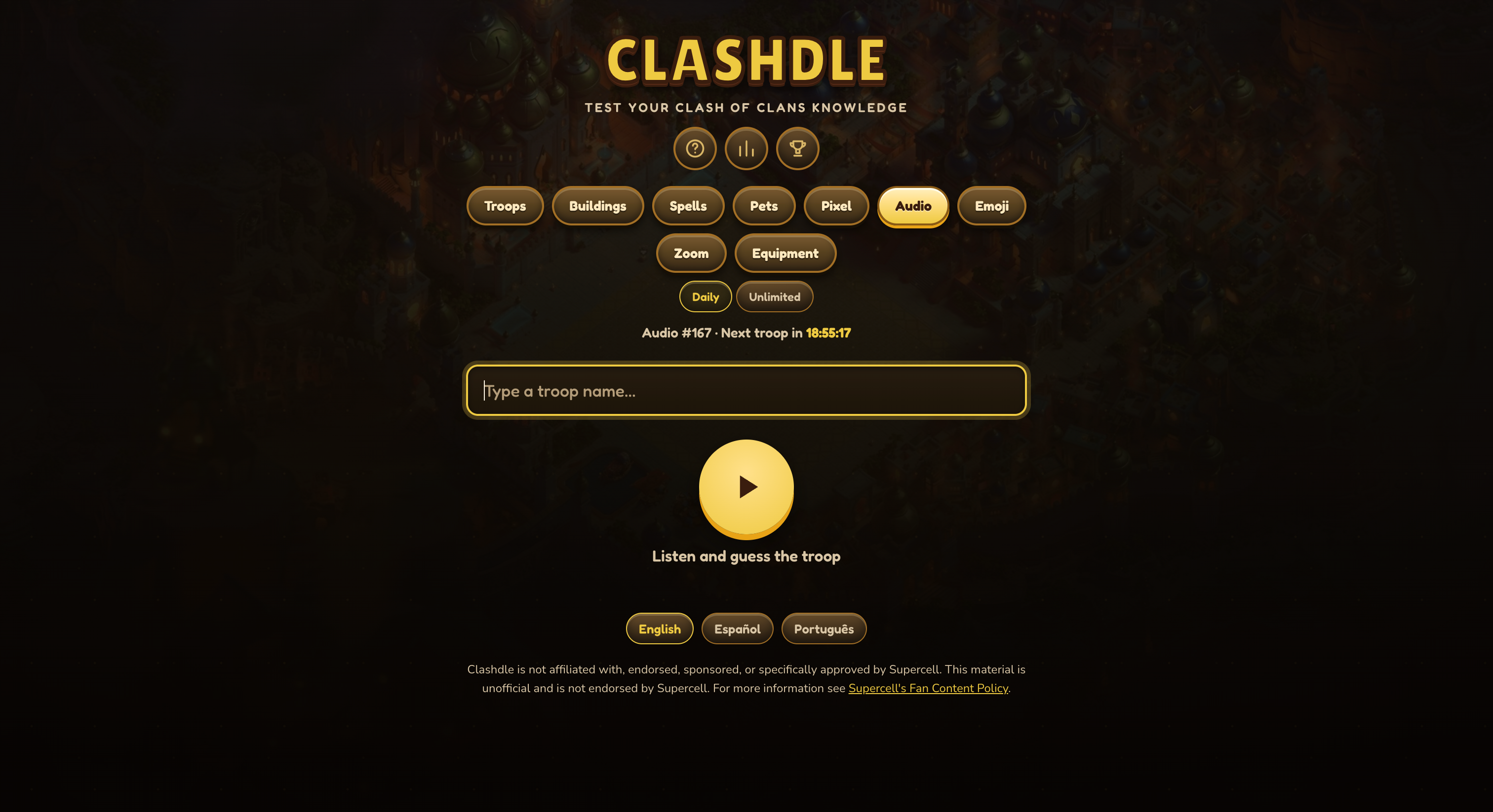 Clashdle gallery image