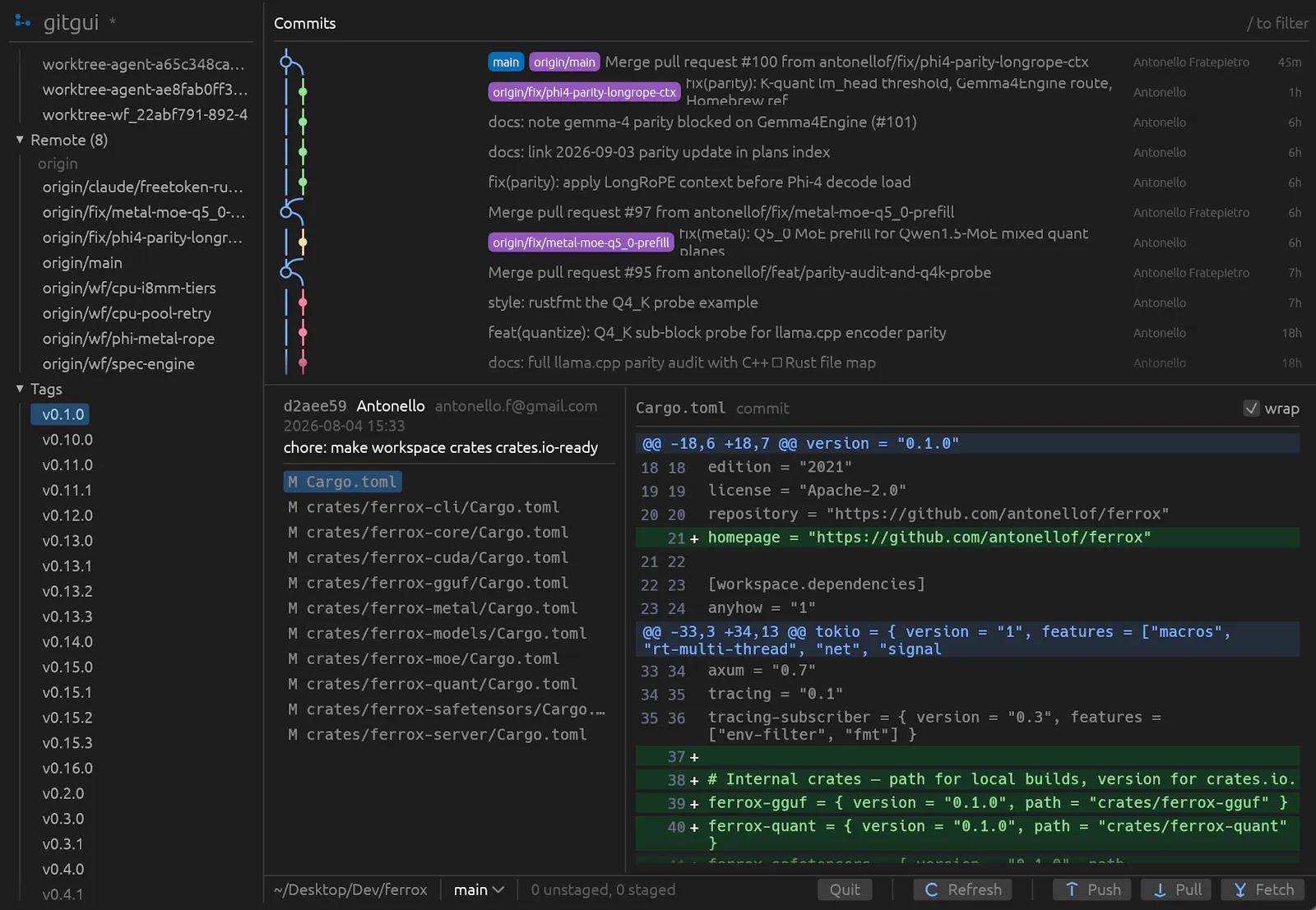 GitGui screenshot 3