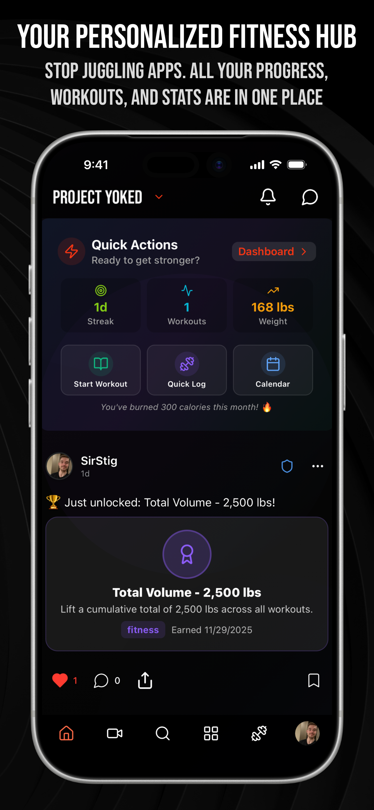 Project Yoked - Screenshot 5 showing product features and functionality