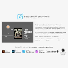 +3000 Editable T-Shirt Designs Bundle gallery image