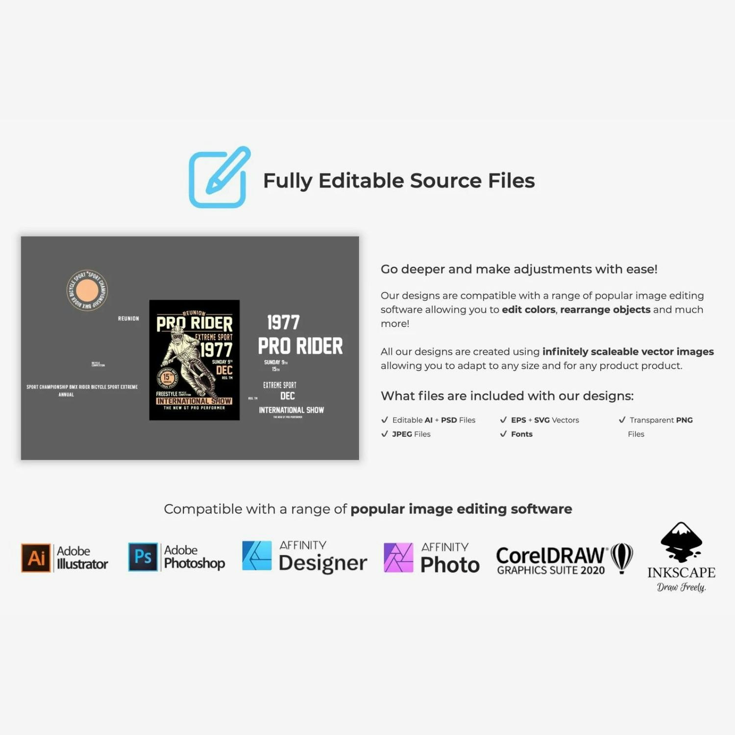 +3000 Editable T-Shirt Designs Bundle media 5